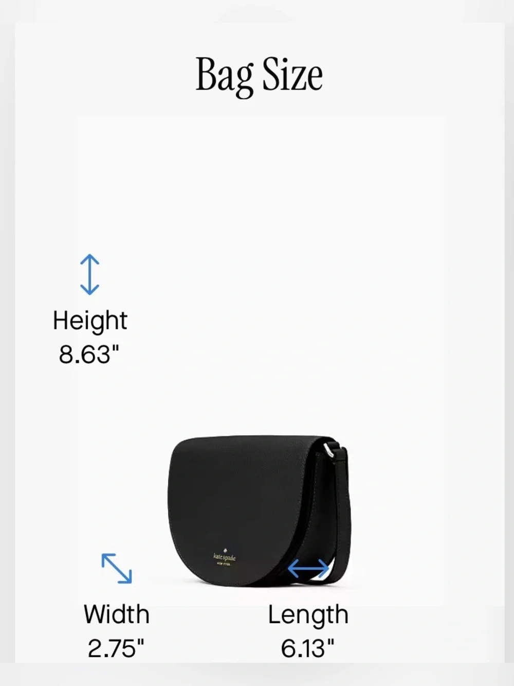 Kate Spade Luna Crescent Crossbody